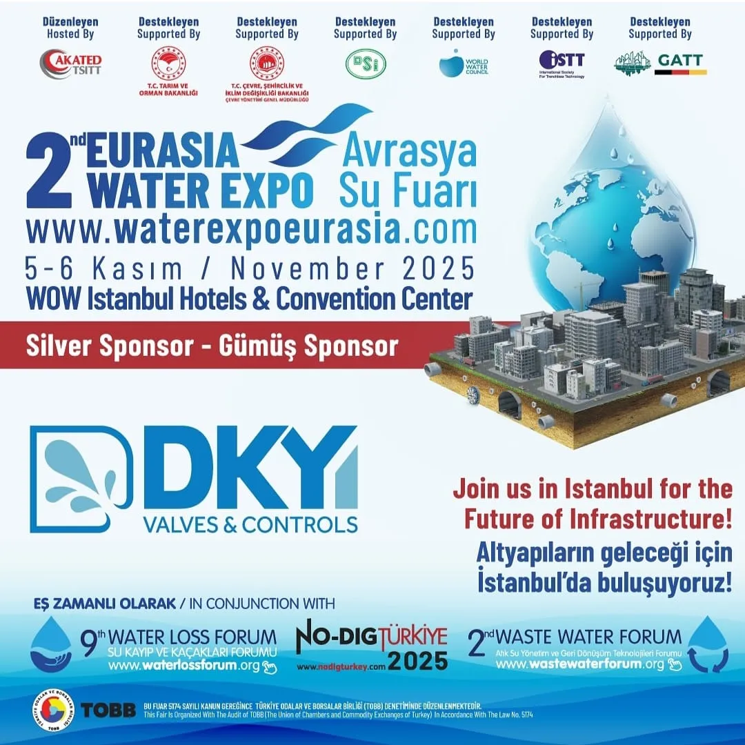 Water Loss 2025 Fuarı’nda Bizi Ziyaret Edin! - 1